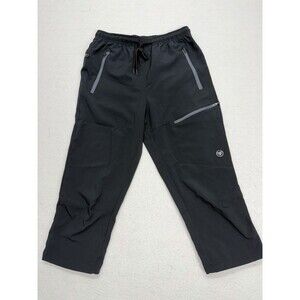 ChinFun Women's Hiking Black Capris Pants Outdoor Quick Dry Small NWT Adjustable